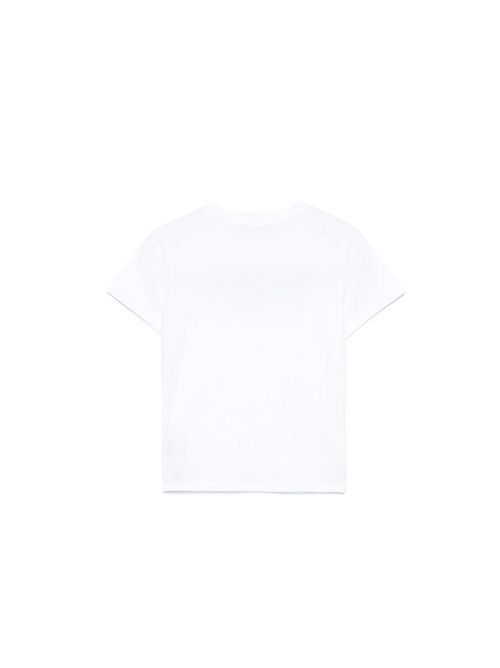 T-shirt, bambina, logata. BALMAIN | BW8A21 Z0116100OR